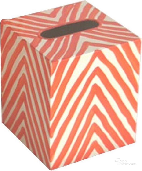 The appearance of Kleenex Orange And Cream Zebra Box designed by Worlds Away in the modern / contemporary interior design. This orange piece of furniture  was selected by 1StopBedrooms from Kleenex Collection to add a touch of cosiness and style into your home. Sku: KBZEO. Material: Metal. Product Type: Box.