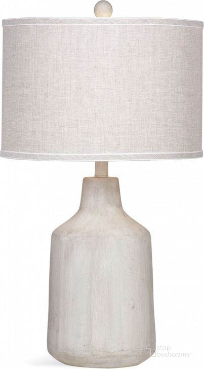 The appearance of Dalton Table Lamp designed by Bassett Mirror Company in the modern / contemporary interior design. This white piece of furniture  was selected by 1StopBedrooms from Dalton Collection to add a touch of cosiness and style into your home. Sku: L3080TEC. Material: Ceramic. Product Type: Table Lamp.