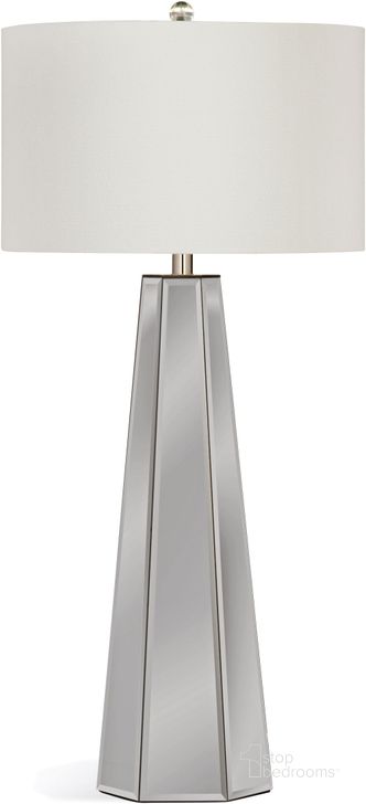 The appearance of Metro Gray Lenox Table Lamp designed by Bassett Mirror Company in the transitional interior design. This gray piece of furniture  was selected by 1StopBedrooms from Metro Collection to add a touch of cosiness and style into your home. Sku: L3205TEC. Product Type: Table Lamp.