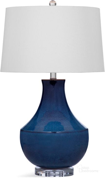 The appearance of Metro Blue Kinney Table Lamp designed by Bassett Mirror Company in the transitional interior design. This blue piece of furniture  was selected by 1StopBedrooms from Metro Collection to add a touch of cosiness and style into your home. Sku: L3285TEC. Material: Wood. Product Type: Table Lamp.