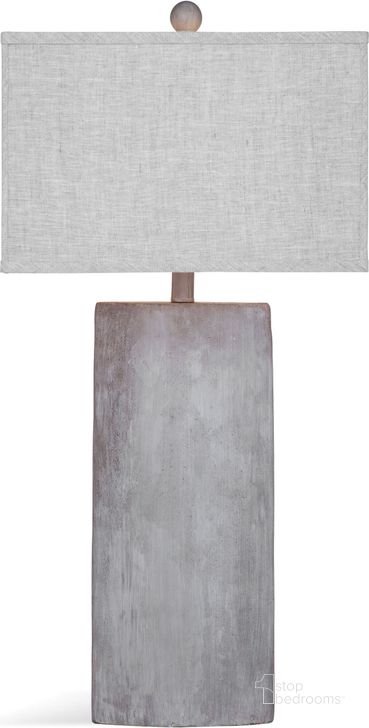 The appearance of Boho Gray Jonas Table Lamp designed by Bassett Mirror Company in the traditional interior design. This gray piece of furniture  was selected by 1StopBedrooms from Boho Collection to add a touch of cosiness and style into your home. Sku: L3302TEC. Product Type: Table Lamp. Material: Cement.