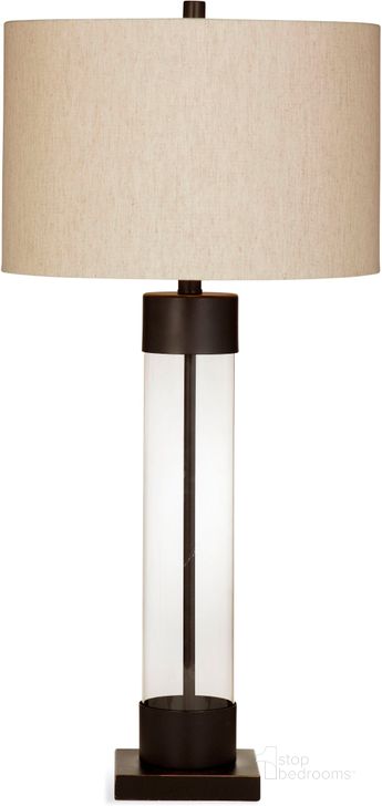 The appearance of Boho Brown Brannan Table Lamp designed by Bassett Mirror Company in the modern / contemporary interior design. This brown piece of furniture  was selected by 1StopBedrooms from Boho Collection to add a touch of cosiness and style into your home. Sku: L3332TEC. Product Type: Table Lamp.