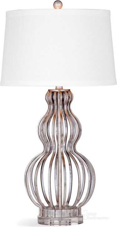 The appearance of Silver Leaf Table Lamp designed by Bassett Mirror Company in the modern / contemporary interior design. This silver piece of furniture  was selected by 1StopBedrooms from Miscellaneous Collection to add a touch of cosiness and style into your home. Sku: L3341TEC. Product Type: Table Lamp.