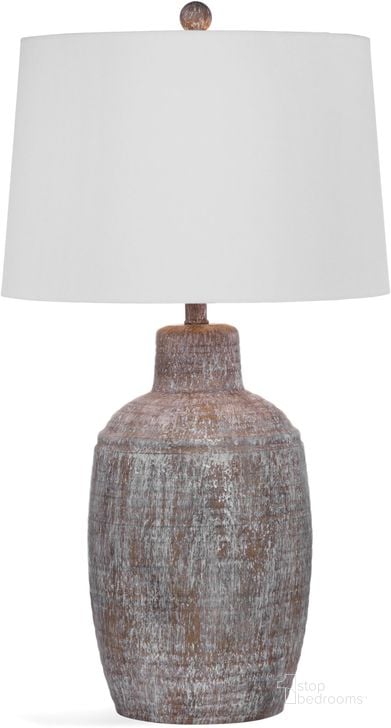 The appearance of Farm Cram Antique Wash Table Lamp designed by Bassett Mirror Company in the modern / contemporary interior design. This brown piece of furniture  was selected by 1StopBedrooms from Farm Collection to add a touch of cosiness and style into your home. Sku: L3346TEC. Product Type: Table Lamp.