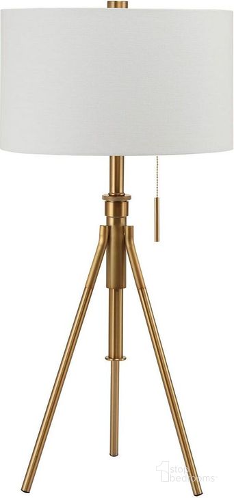 The appearance of Zaya Extendable Gold Table Lamp designed by Furniture of America in the modern / contemporary interior design. This gold piece of furniture  was selected by 1StopBedrooms from Zaya Collection to add a touch of cosiness and style into your home. Sku: L731171T-GL. Material: Metal. Product Type: Table Lamp.