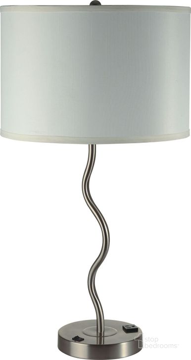 The appearance of Sprig White Table Lamp Set of 2 designed by Furniture of America in the modern / contemporary interior design. This white piece of furniture  was selected by 1StopBedrooms from Sprig Collection to add a touch of cosiness and style into your home. Sku: L76224T-WH-2PK. Material: Metal. Product Type: Table Lamp.