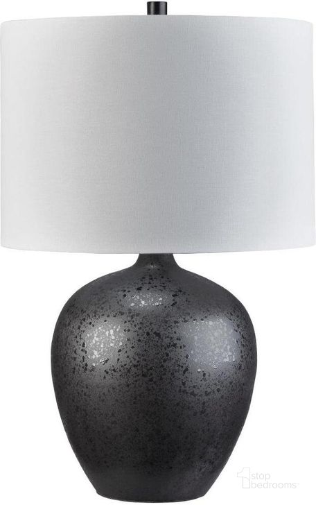 The appearance of Ladstow Black Ceramic Table Lamp designed by Signature Design by Ashley in the modern / contemporary interior design. This black piece of furniture  was selected by 1StopBedrooms from Ladstow Collection to add a touch of cosiness and style into your home. Sku: L123894. Material: Ceramic. Product Type: Table Lamp. Image1