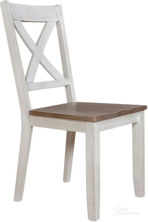 The appearance of Lakeshore X Back Side Chair (White) designed by Liberty in the transitional interior design. This white piece of furniture  was selected by 1StopBedrooms from Lakeshore Collection to add a touch of cosiness and style into your home. Sku: 519WH-C3000S. Product Type: Dining Chair. Material: Rubberwood. Image1