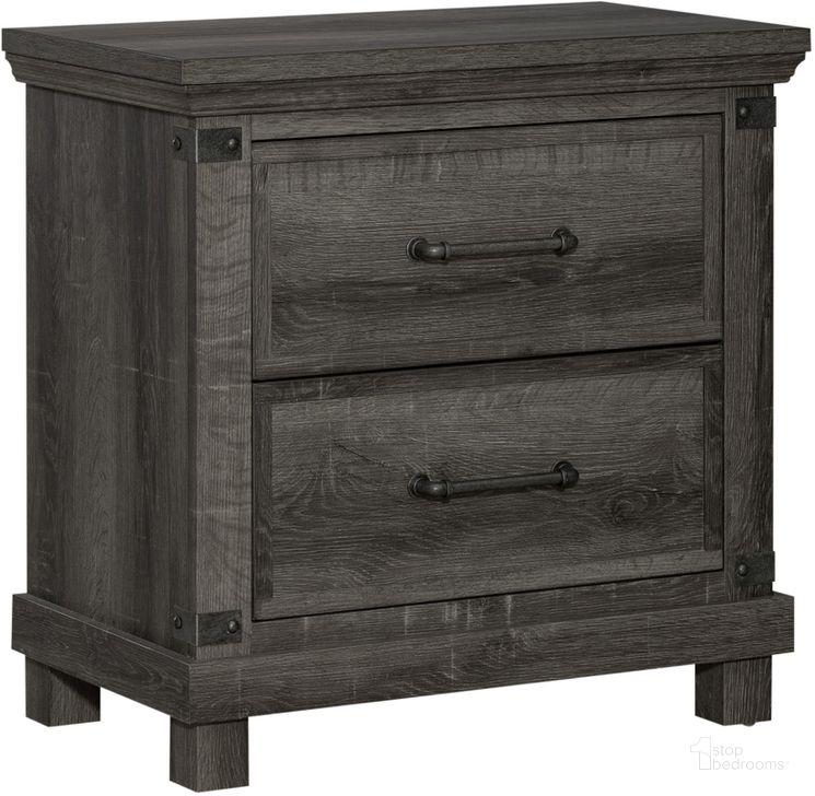 The appearance of Lakeside Haven Night Stand With Charging Station designed by Liberty in the transitional interior design. This brown piece of furniture  was selected by 1StopBedrooms from Lakeside Collection to add a touch of cosiness and style into your home. Sku: 903-BR61. Product Type: Nightstand. Material: Rubberwood. Image1