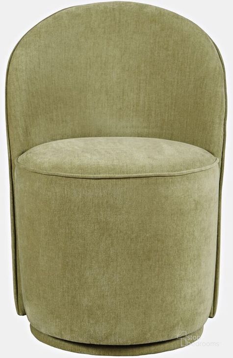 The appearance of Landon Mid-Century Modern Upholstered Swivel Dining Chair Set of 2 In Green designed by Jofran in the modern / contemporary interior design. This green piece of furniture  was selected by 1StopBedrooms from Landon Collection to add a touch of cosiness and style into your home. Sku: 2271-LANDONGRN. Product Type: Dining Chair. Material: Plywood. Image1