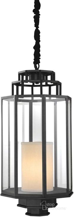 The appearance of Lantern Monticello 109947UL designed by Eichholtz in the modern / contemporary interior design. This black piece of furniture  was selected by 1StopBedrooms from Monticello Collection to add a touch of cosiness and style into your home. Sku: 109947UL. Material: Glass. Product Type: Lantern. Image1
