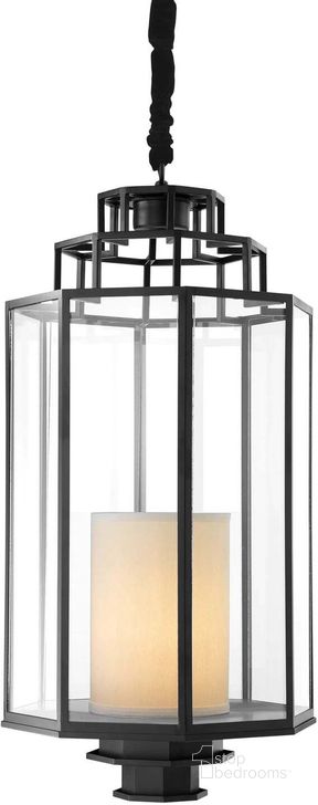 The appearance of Lantern Monticello 109948UL designed by Eichholtz in the modern / contemporary interior design. This black piece of furniture  was selected by 1StopBedrooms from Monticello Collection to add a touch of cosiness and style into your home. Sku: 109948UL. Material: Glass. Product Type: Lantern. Image1