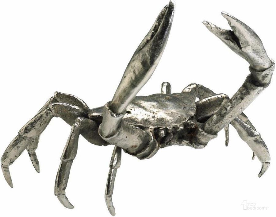 The appearance of Large Crab designed by Cyan Design in the cabin / lodge interior design. This silver piece of furniture  was selected by 1StopBedrooms from Large Collection to add a touch of cosiness and style into your home. Sku: 01897. Product Type: Decorative Accessory. Material: Iron.