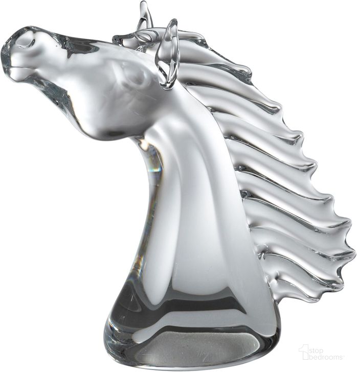 The appearance of Large Thoroughbred Horse Head In Clear designed by Global Views in the modern / contemporary interior design. This clear piece of furniture  was selected by 1StopBedrooms from Thoroughbred Collection to add a touch of cosiness and style into your home. Sku: 6.6021. Material: Glass. Product Type: Decorative Accessory. Image1