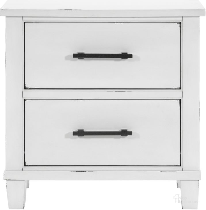 The appearance of Laurelville Night Stands In White designed by Homelegance in the transitional interior design. This white piece of furniture  was selected by 1StopBedrooms from Laurelville Collection to add a touch of cosiness and style into your home. Sku: 1447-4. Product Type: Nightstand. Image1