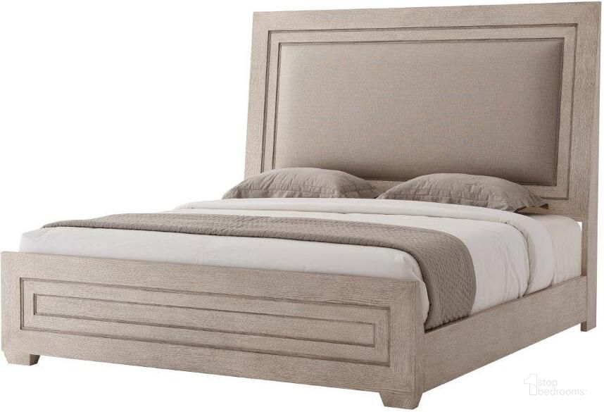 The appearance of Lauro US King Bed 8305-087.1BFJ designed by Theodore Alexander in the modern / contemporary interior design. This  piece of furniture  was selected by 1StopBedrooms from Isola Collection to add a touch of cosiness and style into your home. Sku: 8305-087.1BFJ. Bed Type: Panel Bed. Material: Wood. Product Type: Panel Bed. Bed Size: King.