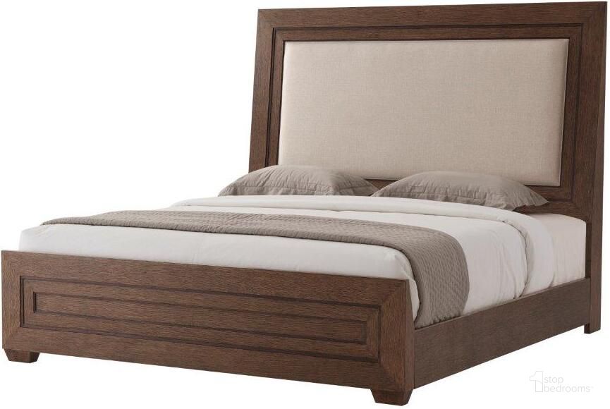 The appearance of Lauro US King Bed 8305-087.1BFK designed by Theodore Alexander in the modern / contemporary interior design. This  piece of furniture  was selected by 1StopBedrooms from Isola Collection to add a touch of cosiness and style into your home. Sku: 8305-087.1BFK. Bed Type: Panel Bed. Material: Wood. Product Type: Panel Bed. Bed Size: King.