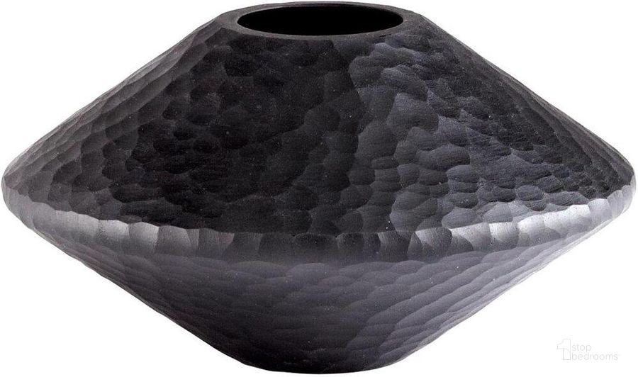 The appearance of Lava Medium Vase designed by Cyan Design in the modern / contemporary interior design. This black piece of furniture  was selected by 1StopBedrooms from Lava Collection to add a touch of cosiness and style into your home. Sku: 05384. Material: Glass. Product Type: Vase.