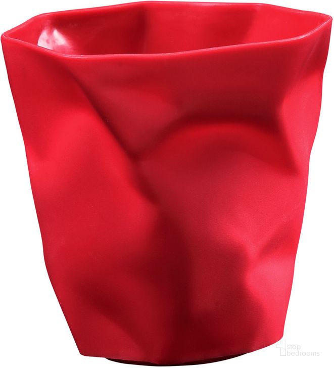 The appearance of Lava Pencil Holder In Red designed by Modway in the modern / contemporary interior design. This red piece of furniture  was selected by 1StopBedrooms from Lava Collection to add a touch of cosiness and style into your home. Sku: EEI-1023-RED. Material: Polypropylene. Product Type: Decorative Accessory. Image1
