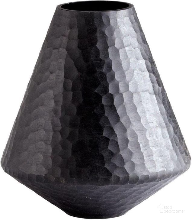 The appearance of Lava Small Vase designed by Cyan Design in the modern / contemporary interior design. This black piece of furniture  was selected by 1StopBedrooms from Lava Collection to add a touch of cosiness and style into your home. Sku: 05385. Material: Glass. Product Type: Vase.
