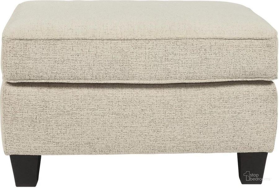 The appearance of Lawtonia Natural Ottoman 0qd24312535 designed by Artisan Elegance in the transitional interior design. This natural piece of furniture  was selected by 1StopBedrooms from Lawtonia Collection to add a touch of cosiness and style into your home. Sku: 8390414. Material: Fabric. Product Type: Ottoman. Image1