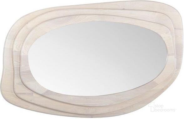 The appearance of Layered Large Mirror In White designed by Union Home Furniture in the modern / contemporary interior design. This white piece of furniture  was selected by 1StopBedrooms from Layered Collection to add a touch of cosiness and style into your home. Sku: BDM00169. Material: Wood. Product Type: Mirror. Image1
