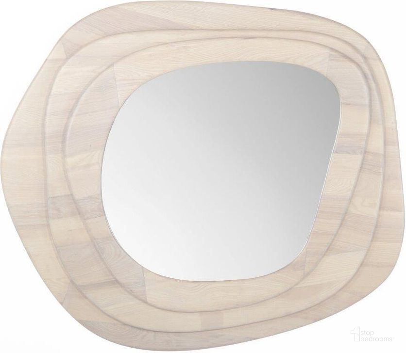 The appearance of Layered Small Mirror In White designed by Union Home Furniture in the modern / contemporary interior design. This white piece of furniture  was selected by 1StopBedrooms from Layered Collection to add a touch of cosiness and style into your home. Sku: BDM00170. Material: Wood. Product Type: Mirror. Image1