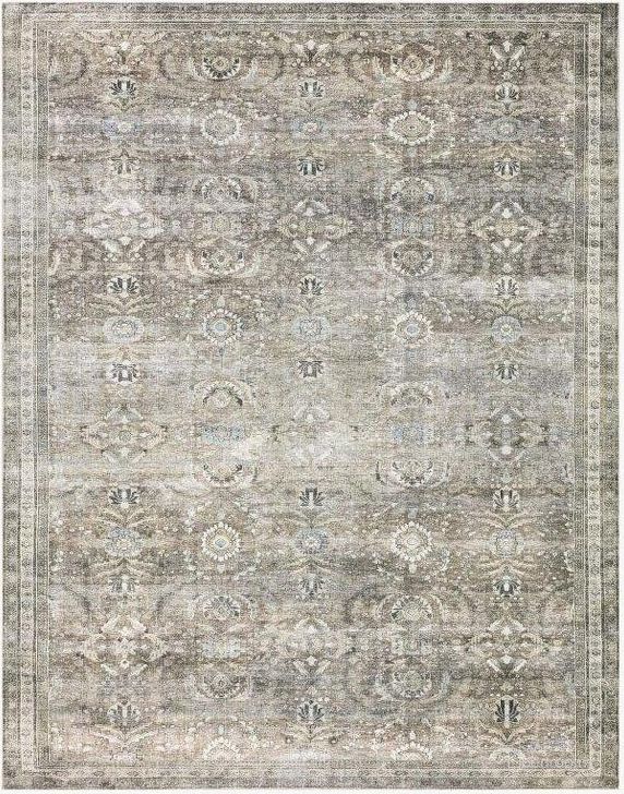 The appearance of Layla Antique/Moss Rug LAYLLAY-13ANMO7696 designed by Loloi Rugs in the traditional interior design. This antique and moss piece of furniture  was selected by 1StopBedrooms from Layla Collection to add a touch of cosiness and style into your home. Sku: LAYLLAY-13ANMO7696. Material: Polyester. Product Type: Rug. Image1
