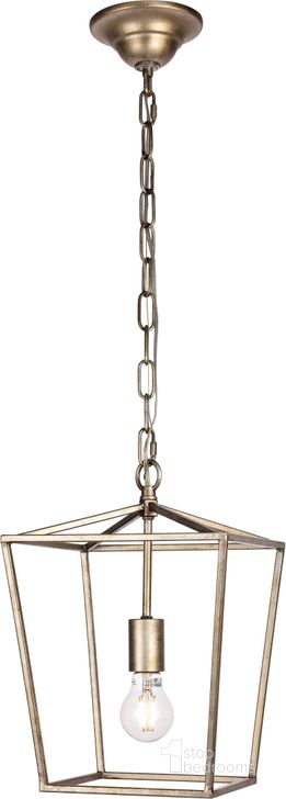 The appearance of Maddox 9.75" Vintage Sliver 1 Light Pendant designed by Elegant Lighting in the industrial interior design. This silver piece of furniture  was selected by 1StopBedrooms from Maddox Collection to add a touch of cosiness and style into your home. Sku: LD6008D9S. Material: Metal. Product Type: Pendant Lighting. Image1