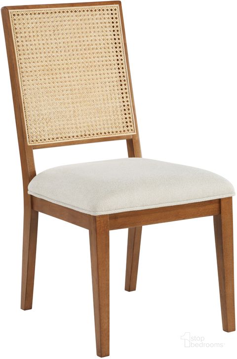 The appearance of Lecce Wood Rattan Dining Chair Set of 2 In Walnut designed by Best Master Furniture in the modern / contemporary interior design. This walnut piece of furniture  was selected by 1StopBedrooms from Lecce Collection to add a touch of cosiness and style into your home. Sku: 2310CWC. Material: Wood. Product Type: Dining Chair. Image1