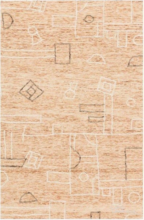 The appearance of Leela Terracotta/Natural Rug LEELLEE-05TCNA2339 designed by Loloi Rugs in the modern / contemporary interior design. This terracotta and natural piece of furniture  was selected by 1StopBedrooms from Leela Collection to add a touch of cosiness and style into your home. Sku: LEELLEE-05TCNA2339. Material: Wool. Product Type: Rug. Image1