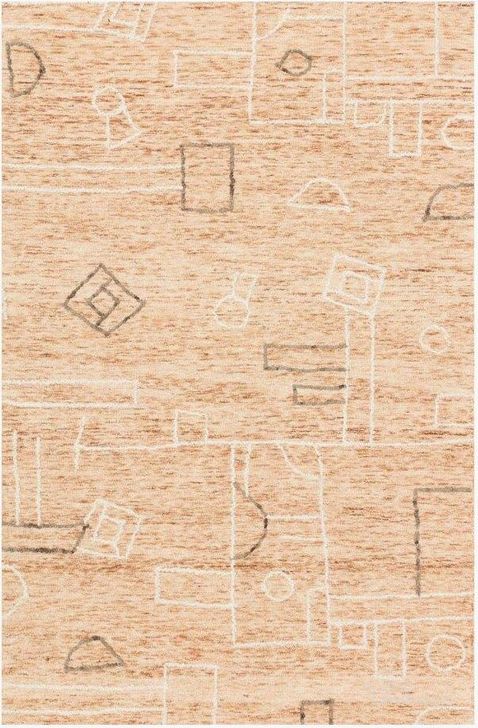 The appearance of Leela Terracotta/Natural Rug LEELLEE-05TCNA93D0 designed by Loloi Rugs in the modern / contemporary interior design. This terracotta and natural piece of furniture  was selected by 1StopBedrooms from Leela Collection to add a touch of cosiness and style into your home. Sku: LEELLEE-05TCNA93D0. Material: Wool. Product Type: Rug. Image1