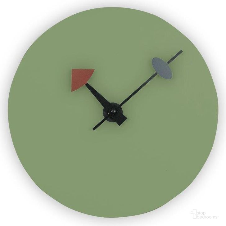 The appearance of LeisureMod Manchester Mint Round Wall Clock designed by LeisureMod in the modern / contemporary interior design. This mint piece of furniture  was selected by 1StopBedrooms from Manchester Collection to add a touch of cosiness and style into your home. Sku: MCLR11MT. Material: MDF. Product Type: Wall Clock. Image1