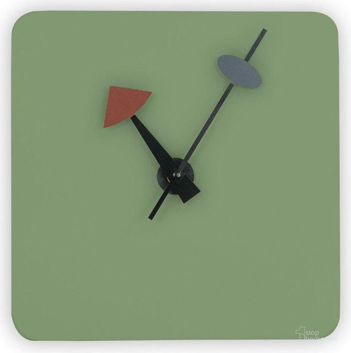 The appearance of LeisureMod Manchester Mint Square Wall Clock designed by LeisureMod in the modern / contemporary interior design. This mint piece of furniture  was selected by 1StopBedrooms from Manchester Collection to add a touch of cosiness and style into your home. Sku: MCLS9LMT. Material: MDF. Product Type: Wall Clock. Image1