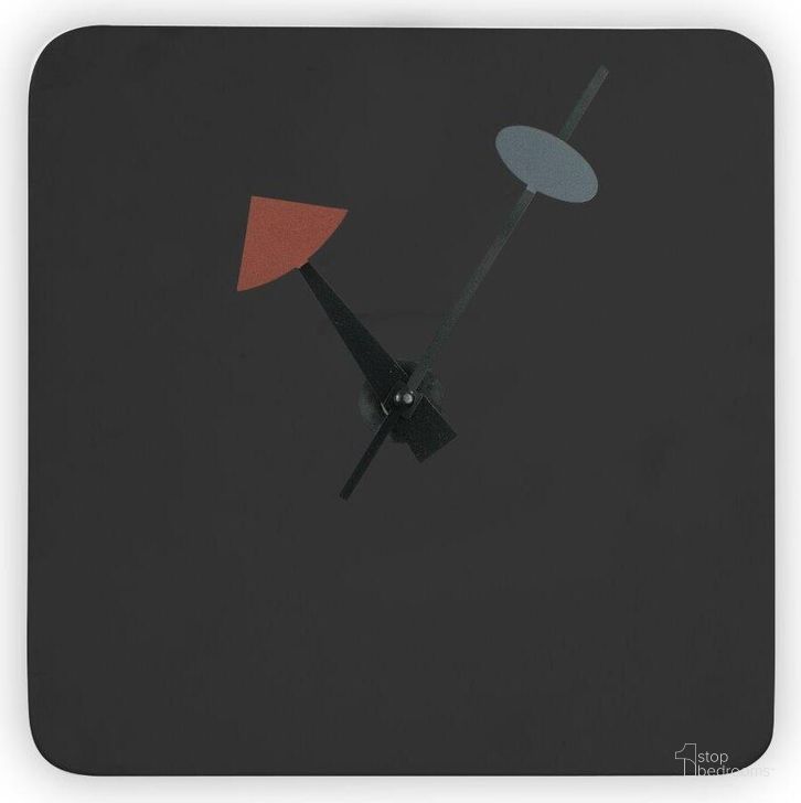 The appearance of Leisuremod Manchester Modern Design Square Silent Non-Ticking Wall Clock MCLS9BL designed by LeisureMod in the modern / contemporary interior design. This black piece of furniture  was selected by 1StopBedrooms from Manchester Collection to add a touch of cosiness and style into your home. Sku: MCLS9BL. Material: MDF. Product Type: Wall Clock. Image1