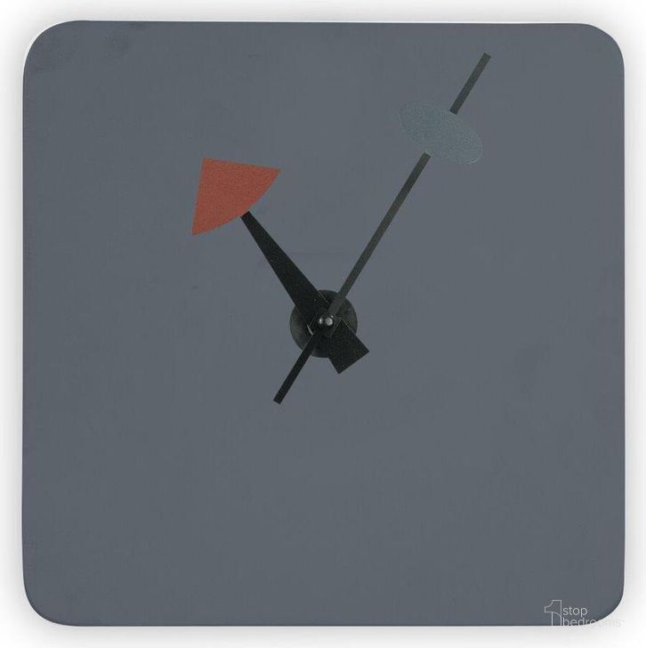 The appearance of Leisuremod Manchester Modern Design Square Silent Non-Ticking Wall Clock MCLS9DGR designed by LeisureMod in the modern / contemporary interior design. This dark grey piece of furniture  was selected by 1StopBedrooms from Manchester Collection to add a touch of cosiness and style into your home. Sku: MCLS9DGR. Material: MDF. Product Type: Wall Clock. Image1