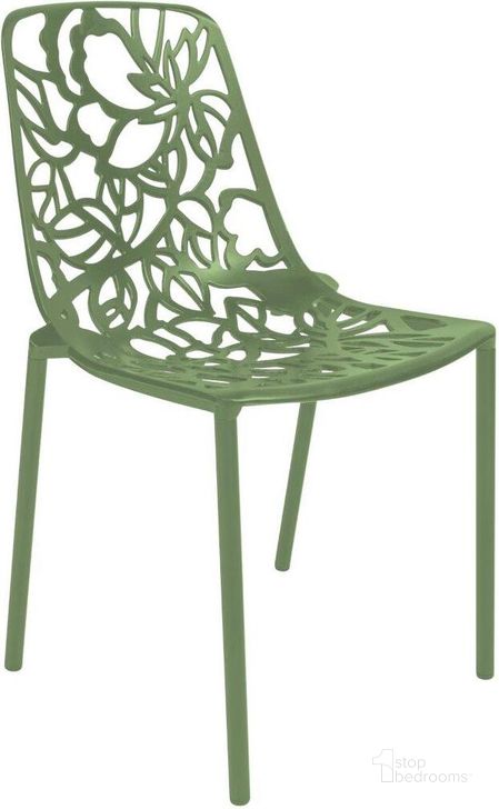 The appearance of LeisureMod Modern Devon Aluminum Chair DC23G designed by LeisureMod in the modern / contemporary interior design. This green piece of furniture  was selected by 1StopBedrooms from Modern Collection to add a touch of cosiness and style into your home. Sku: DC23G. Material: Aluminum. Product Type: Accent Chair. Image1