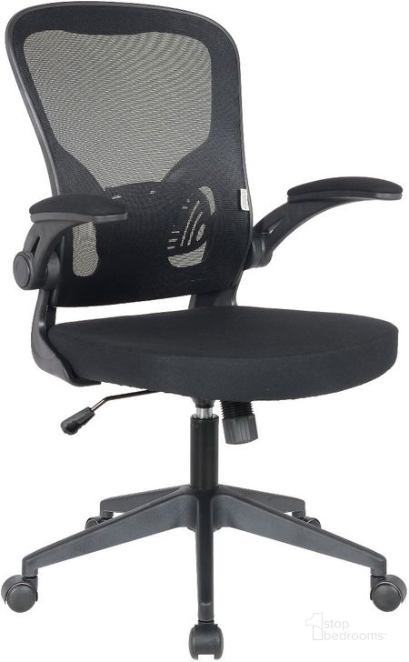 The appearance of LeisureMod Newton Mesh Office Chair In Black designed by LeisureMod in the modern / contemporary interior design. This black piece of furniture  was selected by 1StopBedrooms from Newton Collection to add a touch of cosiness and style into your home. Sku: NO20BL. Product Type: Office Chair. Material: Nylon. Image1