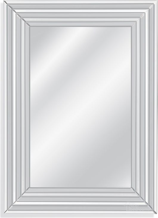 The appearance of Leville Silver Wall Mirror Accent Mirror 0qb2334392 designed by Artisan Elegance in the modern / contemporary interior design. This silver piece of furniture  was selected by 1StopBedrooms from Leville Collection to add a touch of cosiness and style into your home. Sku: M3984EC. Material: Glass. Product Type: Wall Mirror.