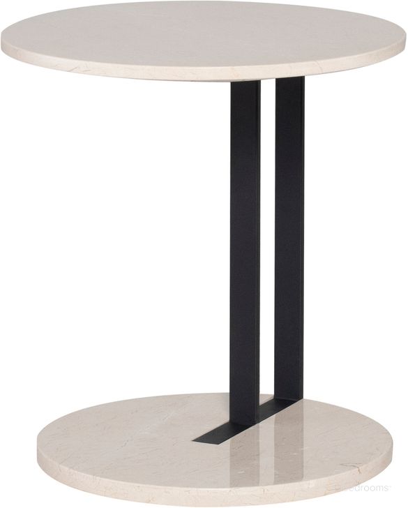 The appearance of Lia Side Table In Cappuccino designed by Nuevo in the modern / contemporary interior design. This cappuccino piece of furniture  was selected by 1StopBedrooms from Lia Collection to add a touch of cosiness and style into your home. Sku: HGMM185. Product Type: Side Table. Material: Stone. Image1
