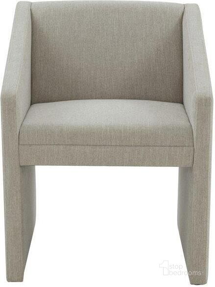 The appearance of Liandra Upholstered Arm Chair In Light Grey designed by Safavieh Couture in the modern / contemporary interior design. This light grey piece of furniture  was selected by 1StopBedrooms from Liandra Collection to add a touch of cosiness and style into your home. Sku: SFV5065A. Product Type: Arm Chair. Material: Plywood. Image1