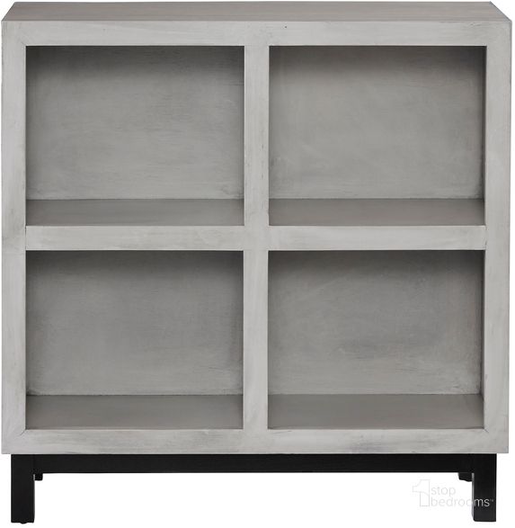 The appearance of Library Accent Bookcase In Gray designed by Progressive Furniture in the transitional interior design. This gray piece of furniture  was selected by 1StopBedrooms from Library Collection to add a touch of cosiness and style into your home. Sku: I390-31G. Product Type: Bookcase. Material: MDF. Image1
