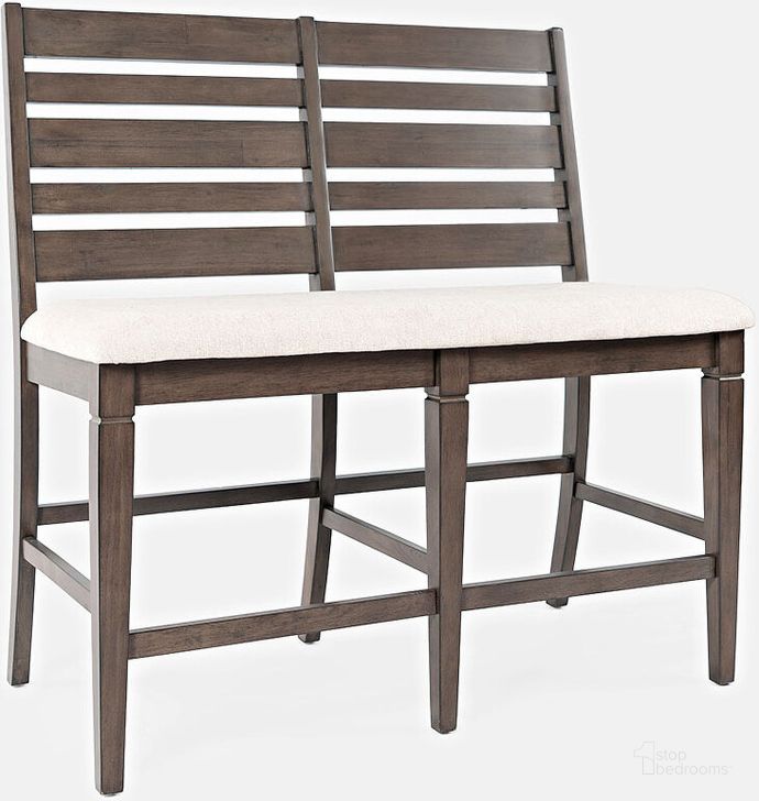 The appearance of Lincoln Square Contemporary 42 Inch Counter Bench designed by Jofran in the traditional interior design. This white and brown piece of furniture  was selected by 1StopBedrooms from Lincoln Square Collection to add a touch of cosiness and style into your home. Sku: 1959-BS42KD. Material: Wood. Product Type: Bench. Image1
