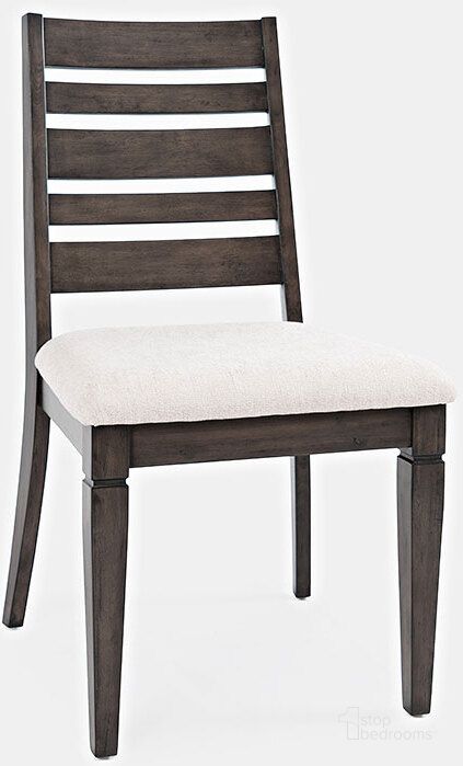 The appearance of Lincoln Square Contemporary Ladderback Chair (Set Of 2) designed by Jofran in the traditional interior design. This white and brown piece of furniture  was selected by 1StopBedrooms from Lincoln Square Collection to add a touch of cosiness and style into your home. Sku: 1959-383KD. Material: Wood. Product Type: Dining Chair. Image1