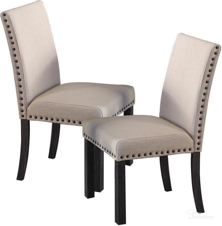 The appearance of Linen Fabric Dining Side Chair Set of 2 In Antique Gray And Natural designed by Best Master Furniture in the transitional interior design. This grey and natural piece of furniture  was selected by 1StopBedrooms from Linen Collection to add a touch of cosiness and style into your home. Sku: H800CC. Material: Fabric. Product Type: Side Chair. Image1