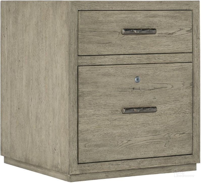 The appearance of Linville Falls File Cabinet designed by Hooker in the transitional interior design. This gray piece of furniture  was selected by 1StopBedrooms from Linville Collection to add a touch of cosiness and style into your home. Sku: 6150-10416-85. Product Type: File Cabinet. Material: Wood Veneer. Image1