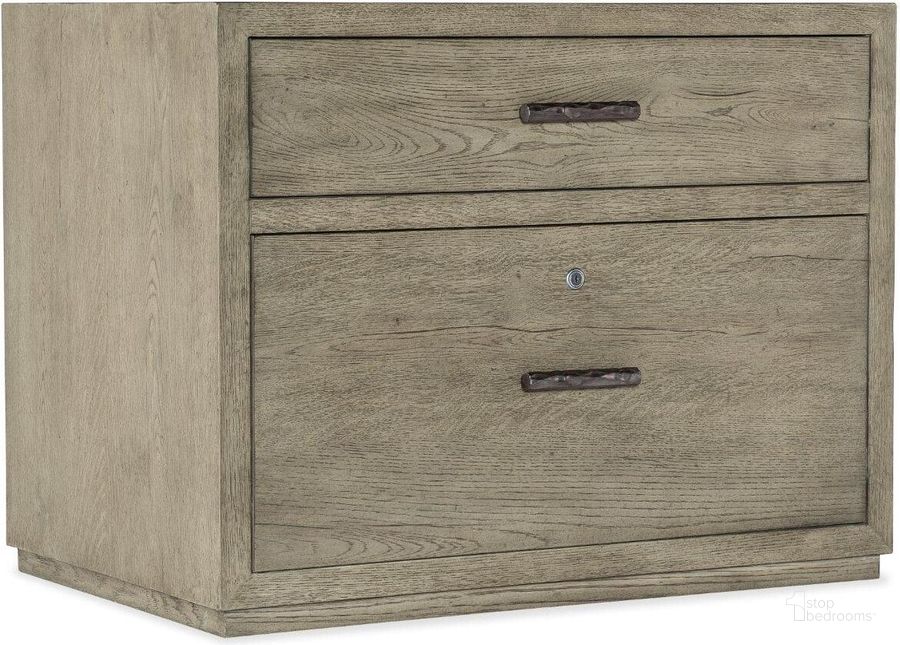 The appearance of Linville Falls Lateral File Cabinet designed by Hooker in the transitional interior design. This gray piece of furniture  was selected by 1StopBedrooms from Linville Collection to add a touch of cosiness and style into your home. Sku: 6150-10466-85. Product Type: File Cabinet. Material: Wood Veneer. Image1