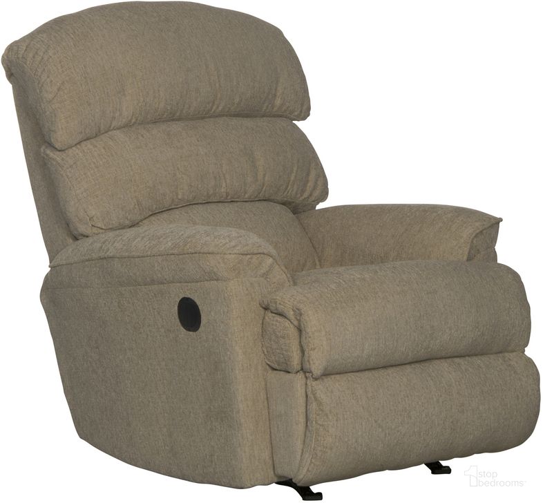 The appearance of Liscomb Mills Linen Recliner designed by Off 5th Home in the traditional interior design. This linen piece of furniture  was selected by 1StopBedrooms from Liscomb Mills Collection to add a touch of cosiness and style into your home. Sku: 64739417931. Material: Fabric. Product Type: Recliner. Image1