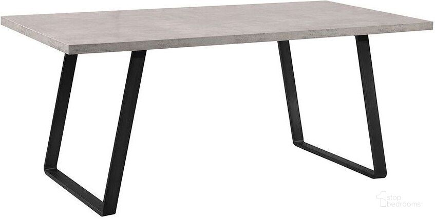 The appearance of Livingstone Gray Dining Table designed by Artisan Elegance in the modern / contemporary interior design. This gray piece of furniture  was selected by 1StopBedrooms from Livingstone Collection to add a touch of cosiness and style into your home. Sku: LCCDDIBETO;LCCDDIBGLG. Table Base Style: Double Pedestal. Material: Wood. Product Type: Dining Table. Table Top Shape: Rectangular. Size: 71". Image1