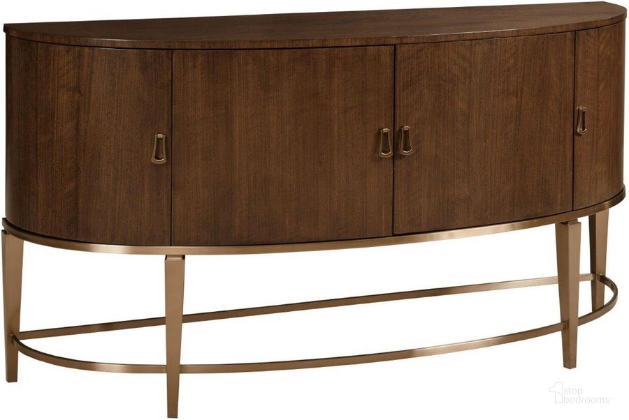 The appearance of Lochiel Lake Brown Buffets, Sideboard and Server Servers, Sideboard & Buffet 0qb24377850 designed by Isaac Tahari in the transitional interior design. This brown piece of furniture  was selected by 1StopBedrooms from Lochiel Lake Collection to add a touch of cosiness and style into your home. Sku: 929-850. Material: Wood. Product Type: Buffets, Sideboards and Server.